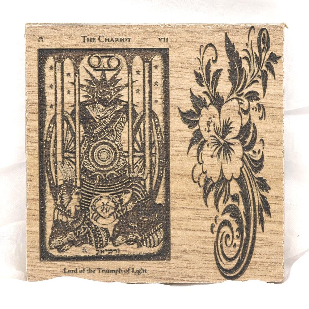 Coaster - Tarot Hermetic The Chariot